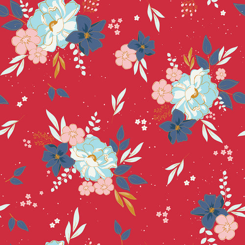 Sweet Freedom - Main Red Sparkle by Beverly McCullough