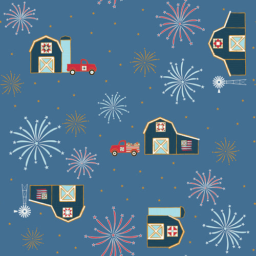 Sweet Freedom - Barns Denim Sparkle by Beverly McCullough