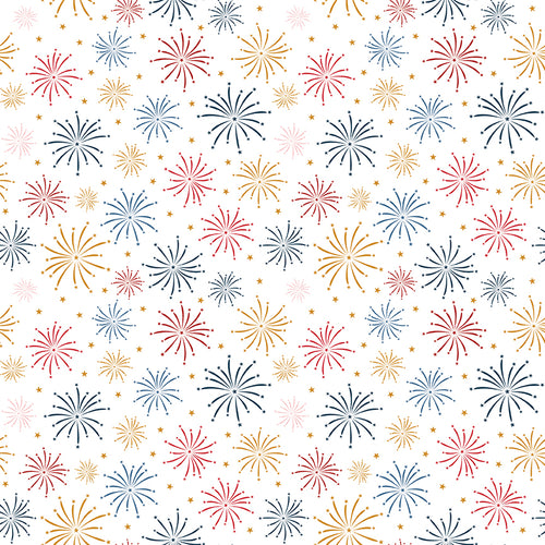 Sweet Freedom - Fireworks Cloud Sparkle by Bev McCullough