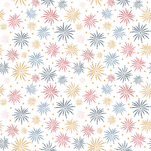 Sweet Freedom - Fireworks Cloud Sparkle by Bev McCullough