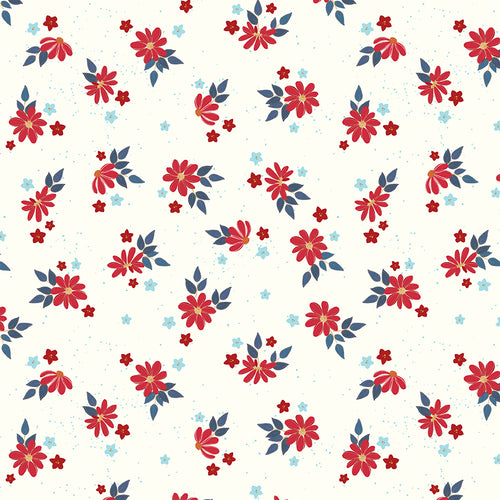 Sweet Freedom - Summer Flowers Cloud Sparkle by Beverly McCullough