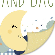 Load image into Gallery viewer, RESERVATION - Double Lush Velvet Blanket Kit - Love You to The Moon by Echo Park Paper Co.