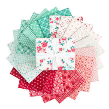 Load image into Gallery viewer, Berry and Sage Fat Quarter Bundle by Lori Holt
