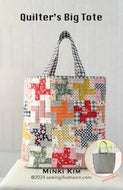 Quilter's Big Tote Pattern by Minki Kim