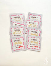 Load image into Gallery viewer, Every Stitch 2 Woven Labels by Minki Kim