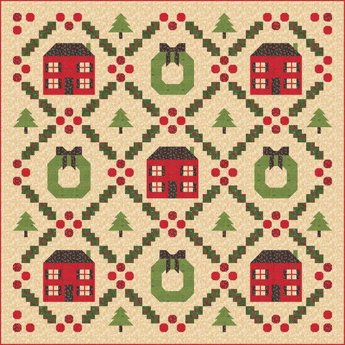 RESERVATION - Holiday Cheer Home for the Holidays Quilt Kit by Stacy Iest Hsu