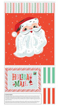 Load image into Gallery viewer, Twas - Holiday Mail Bag Panel by Jill Howarth