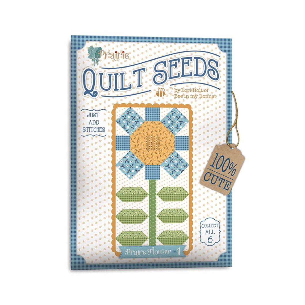 Prairie Quilt Seeds Fabric Kit - Prairie Flower No. 1 by Lori Holt