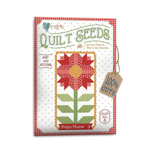 Prairie Quilt Seeds Fabric Kit - Prairie Flower No. 3 by Lori Holt