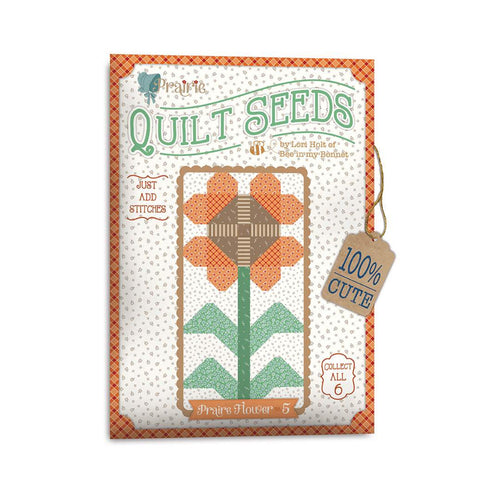 Prairie Quilt Seeds Fabric Kit - Prairie Flower No. 5 by Lori Holt