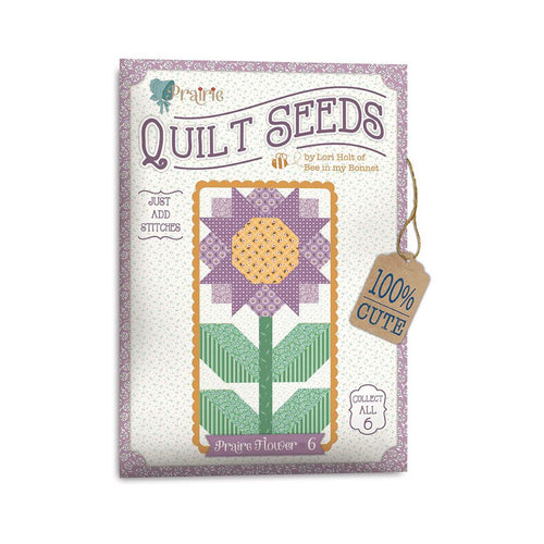Prairie Quilt Seeds Fabric Kit - Prairie Flower No. 6 by Lori Holt