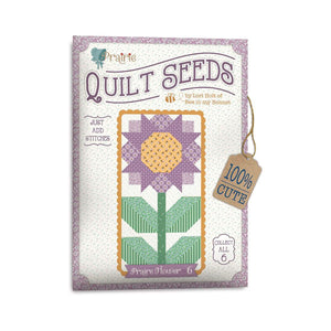Prairie Quilt Seeds Fabric Kit - Prairie Flower No. 6 by Lori Holt