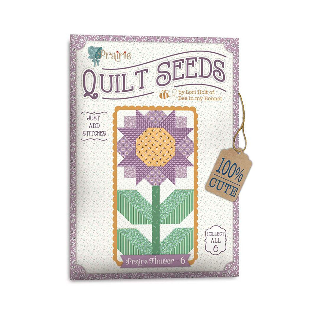 Prairie Quilt Seeds Fabric Kit - Prairie Flower No. 6 by Lori Holt