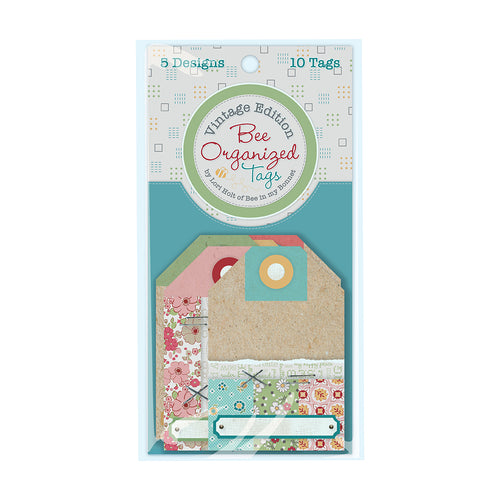 Bee Organized Tags Vintage Edition by Lori Holt