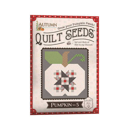 Autumn Quilt Seeds Pattern - Pumpkin No. 5 by Lori Holt
