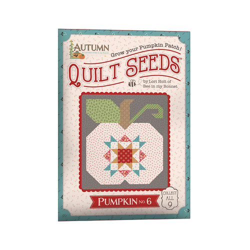 Autumn Quilt Seeds Pattern - Pumpkin No. 6 by Lori Holt