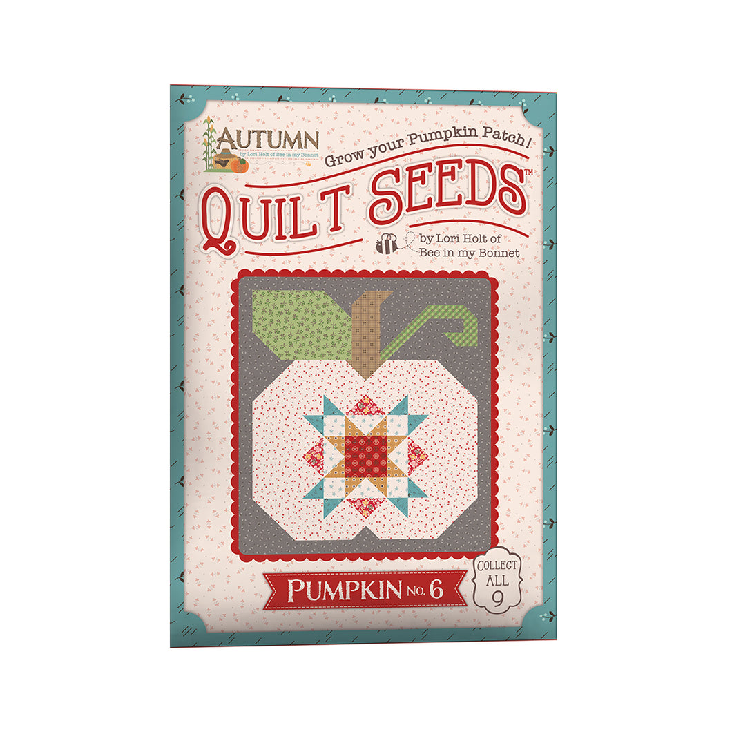 Autumn Quilt Seeds Pattern - Pumpkin No. 6 by Lori Holt
