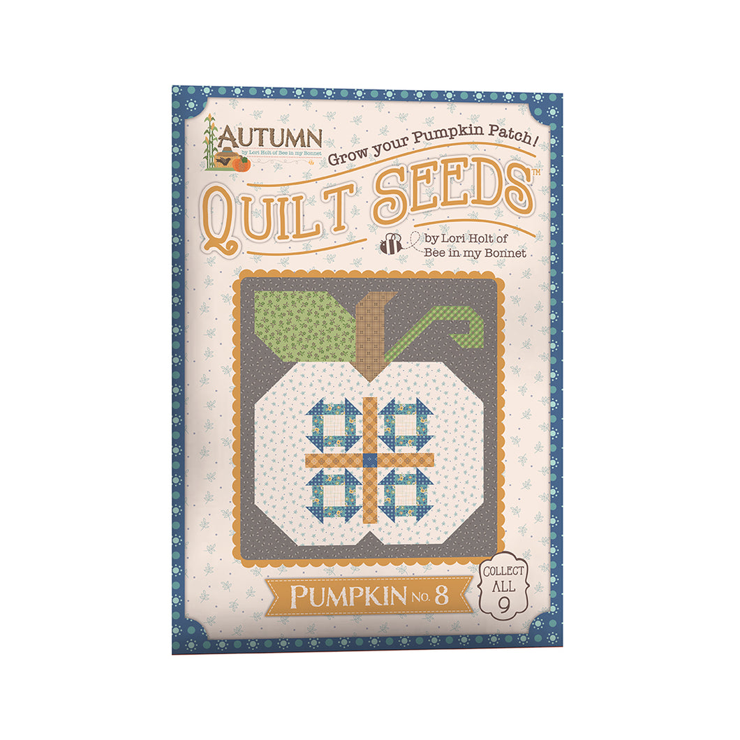 Autumn Quilt Seeds Pattern - Pumpkin No. 8 by Lori Holt