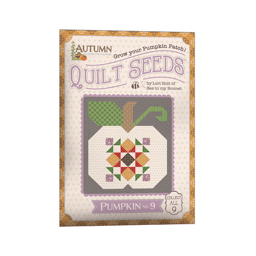 Autumn Quilt Seeds Pattern - Pumpkin No. 9 by Lori Holt