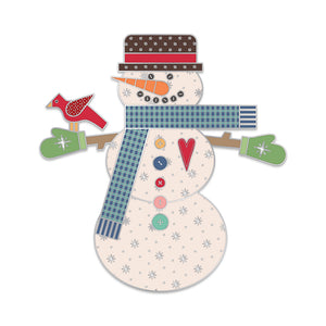 COMING SOON - Let's Make a Snowman Needle Minder by Lori Holt