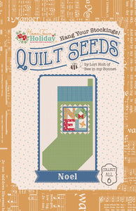 Home Town Holiday Quilt Seeds - No. 3 Noel Fabric Kit by Lori Holt