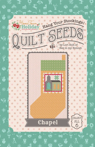 Home Town Holiday Quilt Seeds Pattern - No. 5 Chapel by Lori Holt