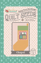 Load image into Gallery viewer, Home Town Holiday Quilt Seeds - No. 5 Chapel Fabric Kit by Lori Holt
