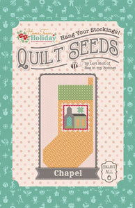 Home Town Holiday Quilt Seeds - No. 5 Chapel Fabric Kit by Lori Holt