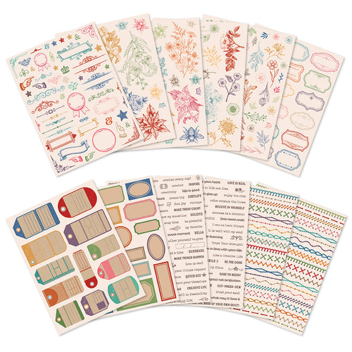 Sew and Stitch Sticker Set by Lori Holt