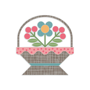 COMING SOON - Flower Basket Needle Minder by Lori Holt