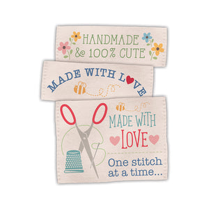 COMING SOON - Made with Love Woven Labels by Lori Holt