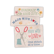 Made with Love Woven Labels by Lori Holt