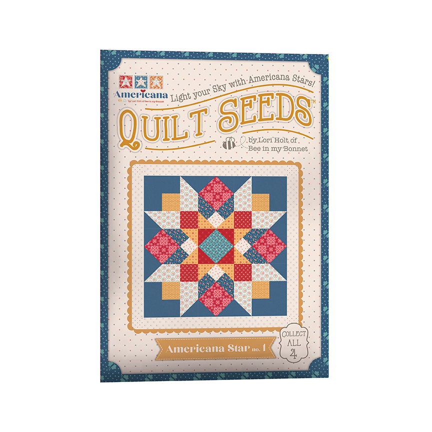 Americana Quilt Seeds Fabric Kit - Americana Star No. 1 by Lori Holt