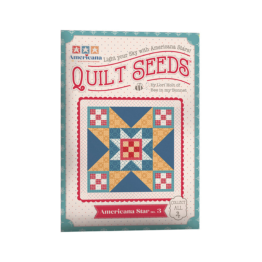 Americana Quilt Seeds Pattern - Americana Star No. 3 by Lori Holt