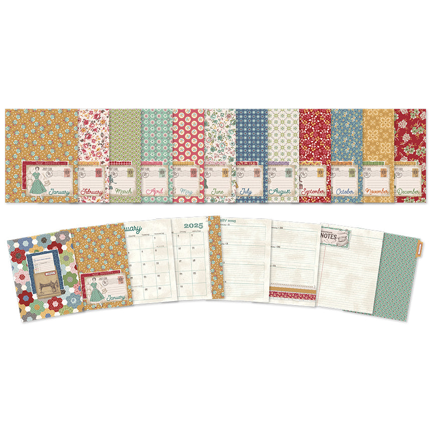 2025 Sew and Stitch Calendar by Lori Holt