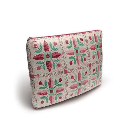 COMING SOON - Berry and Sage Vinyl Project Bag by Lori Holt