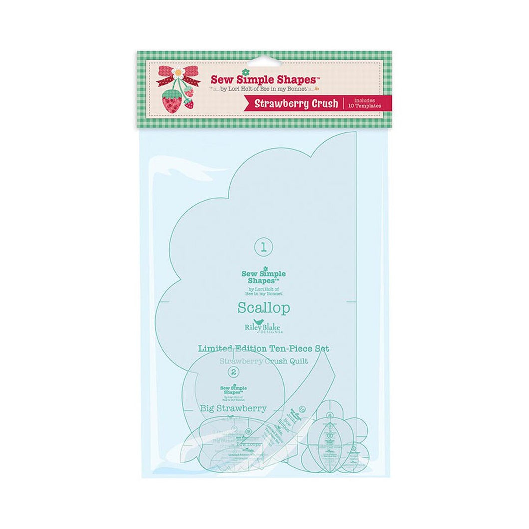 COMING SOON - Berry and Sage Strawberry Crush Sew Simple Shapes by Lori Holt