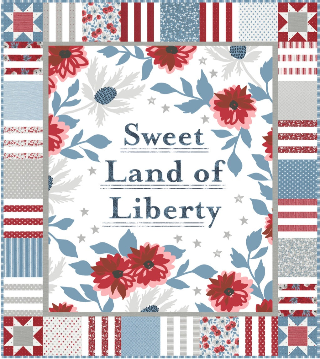 Old Glory Sweet Land Quilt Kit by Lella Boutique