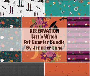 RESERVATION - Little Witch Fat Quarter Bundle by Jennifer Long