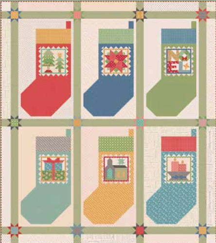 Home Town Holiday Quilt Seeds Pattern Bundle by Lori Holt