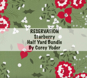 RESERVATION - Starberry Half Yard Bundle by Corey Yoder