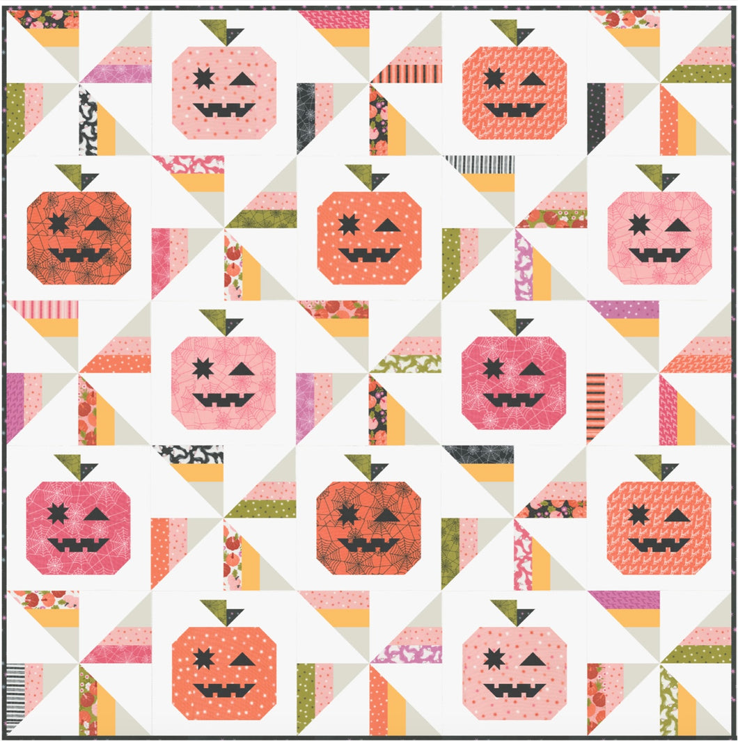 Hey Boo Tricks and Treats Quilt Kit by Lella Boutique