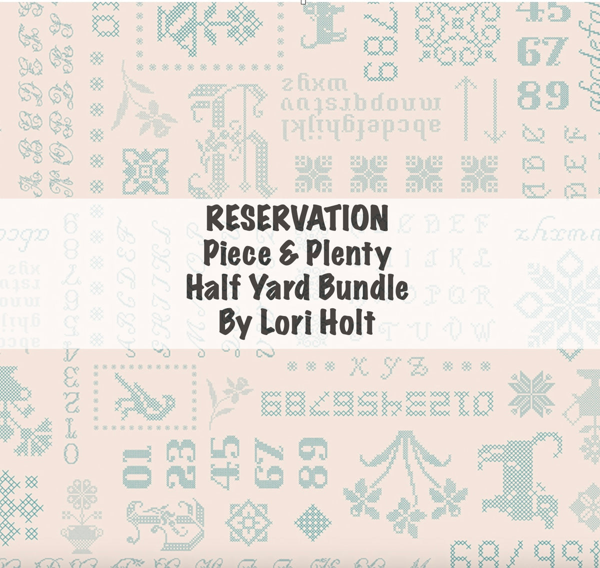 RESERVATION - Piece and Plenty Half Yard Bundle by Lori Holt – Happy ...