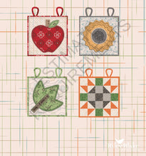 Load image into Gallery viewer, Autumn Love Kitchen Collection Machine Embroidery COMPLETE KIT by Lori Holt