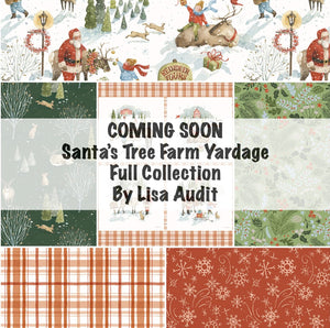 COMING SOON - Santa's Tree Farm Yardage by Lisa Audit