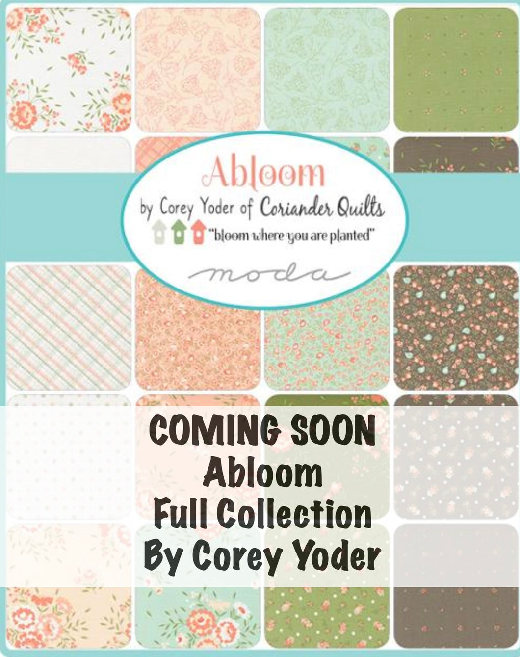 COMING SOON - Abloom Yardage by Corey Yoder