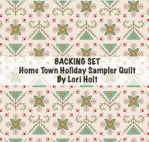 BACKING SET - Home Town Holiday Sampler Backing Set by Lori Holt