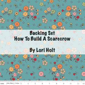 BACKING SET - How to Build a Scarecrow by Lori Holt