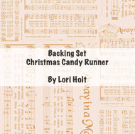 BACKING SET - Christmas Candy Runner by Lori Holt