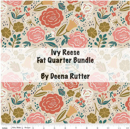 RESERVATION - Ivy Reese Fat Quarter Bundle by Deena Rutter